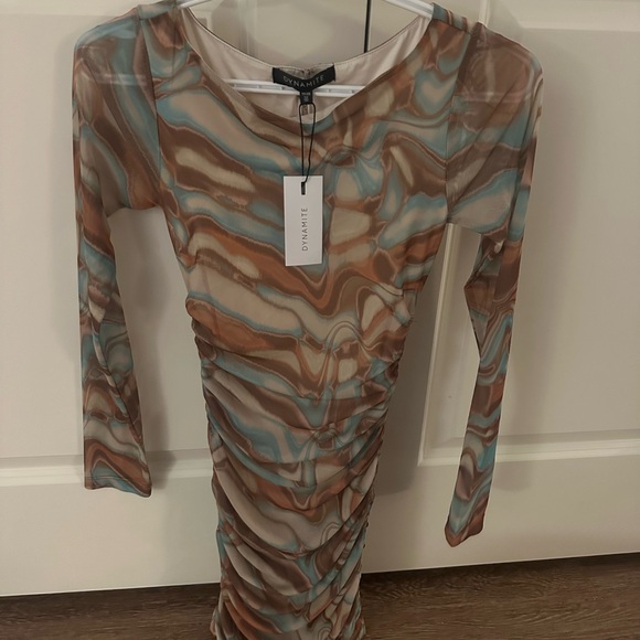 NWT dynamite mesh dress size xs - Picture 3 of 4